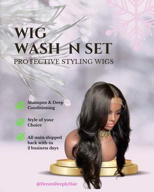 Wig Shampoo & Redesign